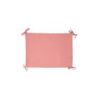 Tour de lit 40 x 184 Toile de Jouy rose