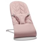 Transat bébé Bliss Coton matelassé pétale Rose poudré