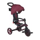 Tricycle explorer 4 en 1 évolutif et pliable Bordeaux