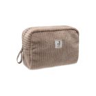 Trousse de toilette bébé Cloudy Rib Milky Coffee