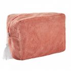 Trousse de toilette en bambou imperméable Marsala