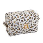 Trousse de toilette Léopard blanc