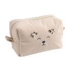 Trousse de toilette Léopard velours