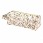 Trousse scolaire Fleurs rose