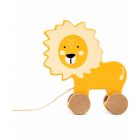 Jouet à tirer en bois Lion