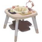 Table d'activités 3 en 1 - zèbre - Rose/Beige