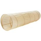 Tunnel de jeu en tissu recyclé Beige