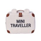 Valise enfant Mini traveller Teddy écru