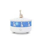 Veilleuse - Projecteur d'Etoiles - Musical - Détection des Pleurs - Rechargeable USB