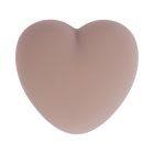 Veilleuse bébé et allaitement cœur Ruby vieux rose