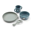 Coffret repas bébé silicone Vivi Arctic Sea Ocean view