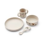 Coffret repas bébé Vivi Farm Sandy