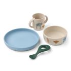 Coffret repas bébé silicone Vivi Imagine Sandy
