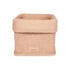 Panier de rangement nid d'abeille Wabi Sabi Powder Pink