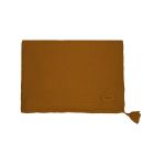 Couverture double gaze de coton Wabi Sabi Golden Brown