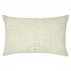 Coussin rectangulaire 35x23 cm Wabi Sabi Blue grid