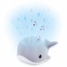 Veilleuse projecteur Wally la baleine grise