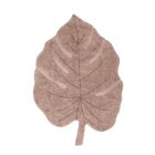 Tapis enfant 120x180 cm Feuille Monstera Rose