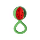 Hochet et anneau de dentition à poignée en forme de Melon