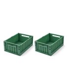 Lot de 2 boîtes de rangement Weston taille M Dusty ivy