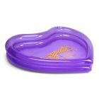 Piscine bébé Ø 150 cm Cœur violet 3 anneaux