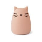 Veilleuse bébé Winston Cat rose