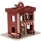 Caserne de pompier en bois