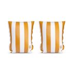Brassards piscine enfant 0-2 ans - Rayures jaunes