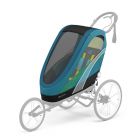 Habillage de siège poussette Zeno Turquoise
