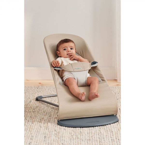 Transat bébé Balance Coton Beige et kaki