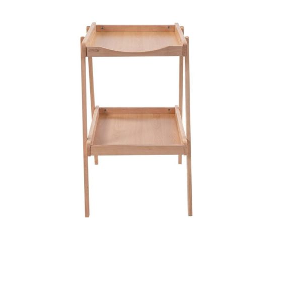 Table à langer avec 2 plateaux Léna Vernis naturel