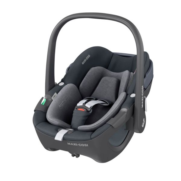 Poussette duo Oxford + siège auto Pebble 360 Essential Graphite + Base FamilyFix 360
