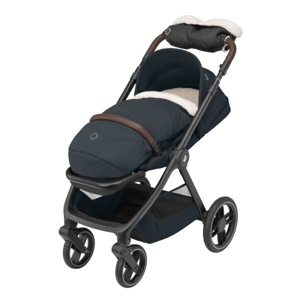 Poussette duo Oxford + siège auto Pebble 360 Essential Graphite + Base FamilyFix 360