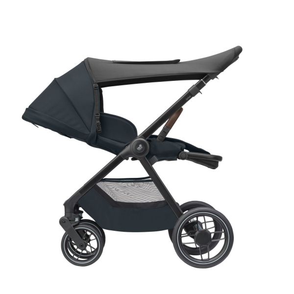 Poussette duo Oxford + siège auto Pebble 360 Essential Graphite + Base FamilyFix 360