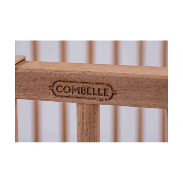 Parc octogonal bébé en bois Basile Vernis naturel