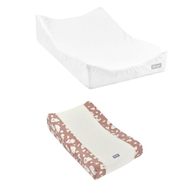 Matelas à langer Sofalange avec housse éponge Savannah Bloom
