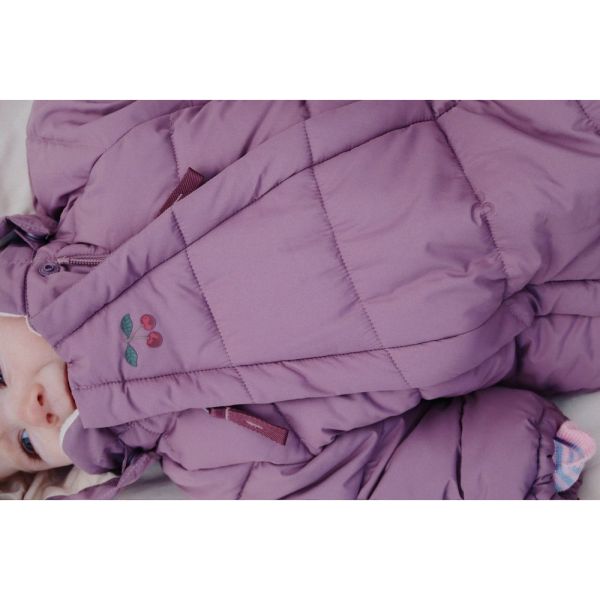Combinaison hiver bébé Hortensia - 0-1 mois