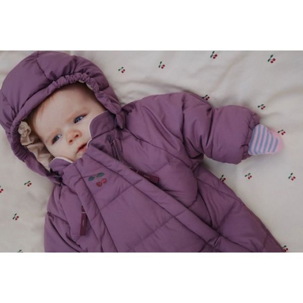 Combinaison hiver bébé Hortensia - 0-1 mois