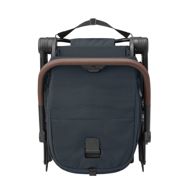 Poussette duo Leona² Graphite + siège auto Pebble 360 Essential Graphite