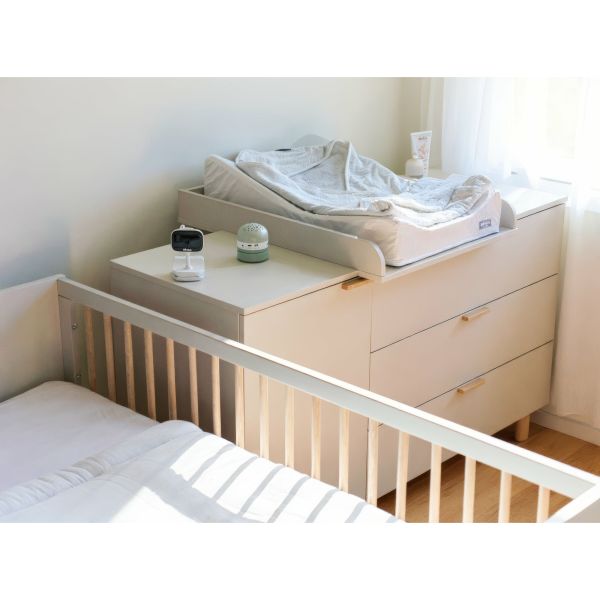 Chambre bébé duo lit 70x140 + commode à langer Cosy Clay