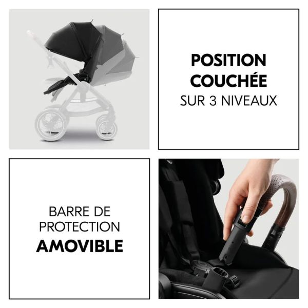 Poussette Comfort N Care - Black