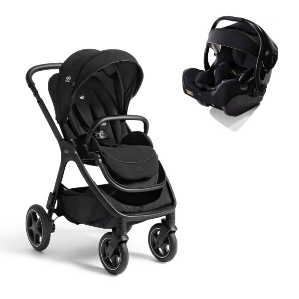Poussette duo Finiti + siège auto i-Jemini Eclipse noir