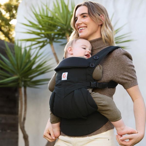 Porte bébé Omni Classic coton Onyx black