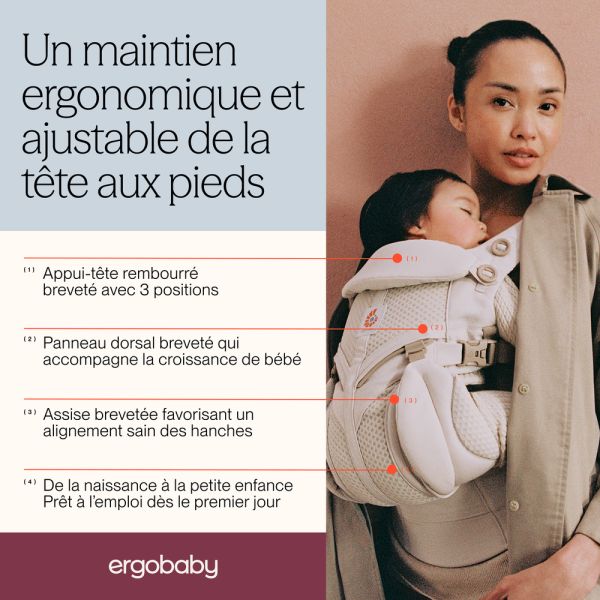 Porte bébé Omni Classic Onyx black