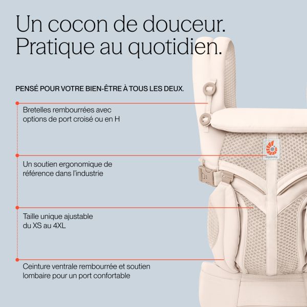 Porte bébé Omni Classic Onyx black