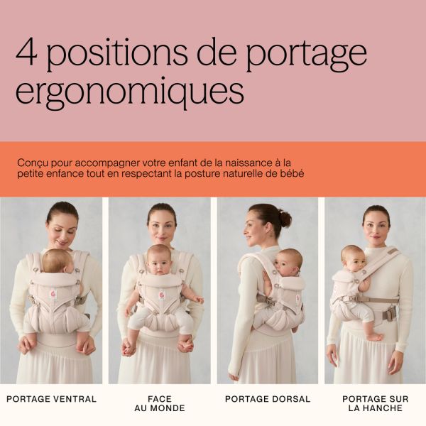 Porte bébé Omni Classic Onyx black