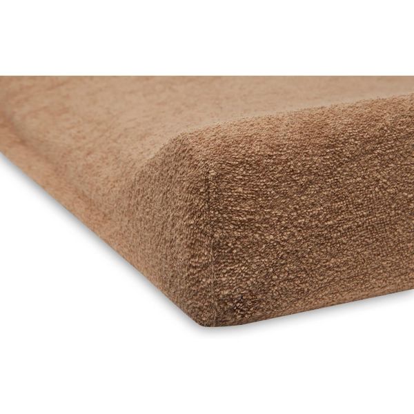 Pack matelas à langer 50 x 70 cm avec 2 housses éponge Caramel et Biscuit