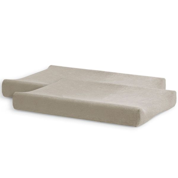 Pack matelas à langer 50 x 70 cm avec 2 housses éponge Nougat