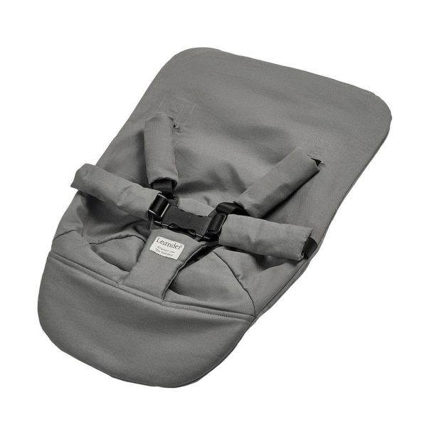 Pack Chaise haute Leander Louie Chêne + Newborn Set Gris