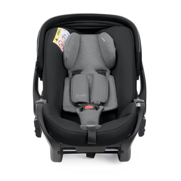 Poussette duo Seety² Cloud + Siège auto First Seat Recline i-Size black satin